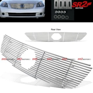 Se adapta a Nissan Altima 2005-2006 superior acero inoxidable cromo billet rejilla inserto - Imagen 1 de 1