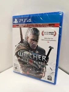 The Witcher 3 Wild Hunt Playstation 4 (Brand New) Factory Sealed - Foto 1 di 2