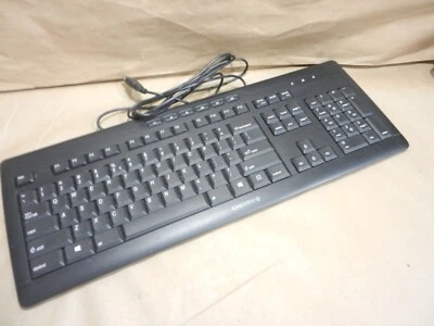 Cherry Stream 3.0 MN:G230 PN:G85-23100EU-2/01 UK Layout Keyboard USB BLACK - Image 1 of 4