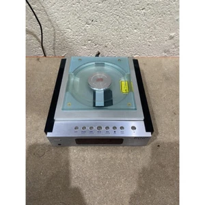 Hitachi AX-M66 Tuner/CD Player Silver Black LCD Display Digital Audio For Parts - Picture 1 of 11