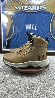 Under Armour Stellar G2 6" Tactical Combat Boot Sz 8 Wheat 3025578 200 UA - Image 1 of 4
