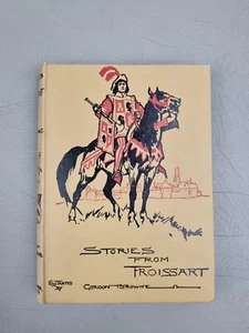 Historias de Froissart, libro ilustrado vintage de Gordon Browne - Imagen 1 de 9