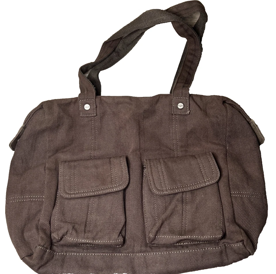 Bolso de hombro Thirty One informal de carga marrón Foto 1 de 4