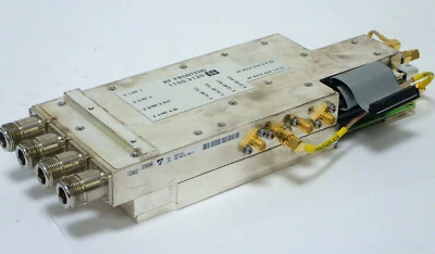 ROHDE & SCHWARZ 1100.3120.04 RF FRONT END ASSEMBLY from R&S CRTU-RU PROTO TESTER - Image 1 of 4