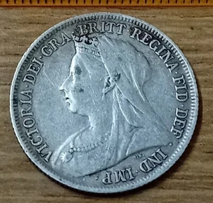 Chelín. GB. Reino Unido. 1899. - Imagen 1 de 2