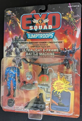 Sargento de artillería Exo Squad Ramon Longfeather Playmates 1994 sin abrir sin usar, en caja nuevo de colección Foto 1 de 3