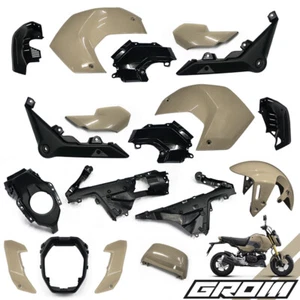 18PC BODY PANELS FRAME BODY BROWN FOR HONDA NEW GROM GROM 125 2022-2024 - Picture 1 of 15