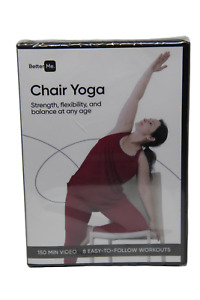 Better Me Chair Yoga 8 Easy to Follow Workouts DVD NEW
