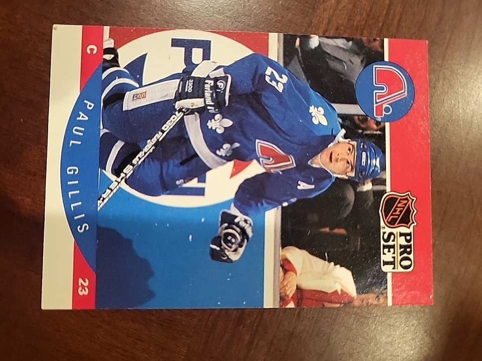 1990-91 Pro Set - Paul Gillis #246 #23 on front, no bloody nose - Image 1 of 1