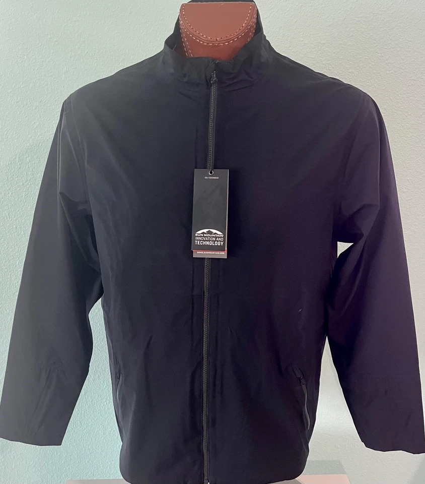CHAQUETA IMPERMEABLE SUN MOUNTAIN K1 PARA HOMBRE - NEGRA Talla L Foto 1 de 1