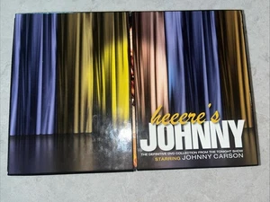Heeere’s Johnny The Definitive Collection DVD  2007 12-Disc Set Johnny Carson - Foto 1 di 9