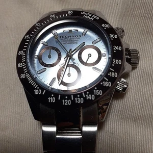 Technos Watch Ice Blue Chronograph - Picture 1 of 9