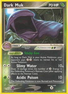 Dark Muk 16/109 EX Team Rocket Returns Rare Regular Pokemon Card - Picture 1 of 7