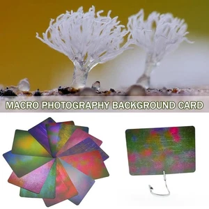 12PCS GUAGE Double-Side 24-Color Macro Photo Background Painting Card 1Set - Picture 1 of 12