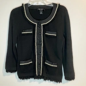 White House | Black Market - Pearl Cardigan - Picture 1 of 7