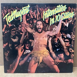 1981 Ted Nugent"Intensities In 10 Cities"  Epic FE 37084 LP VG+ - Picture 1 of 8