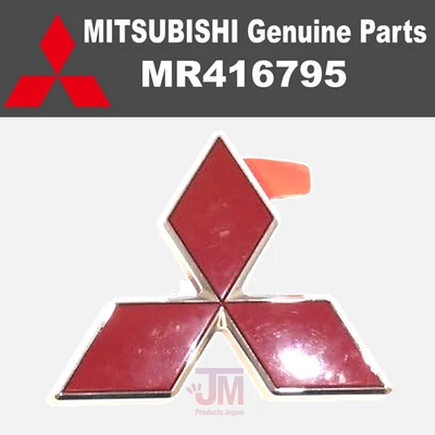 MITSUBISHI Original Front Emblem Badge Rot MR416795 - Bild 1 von 4