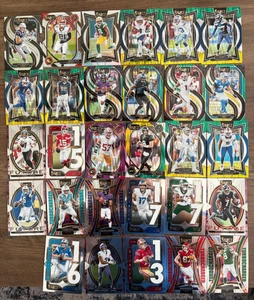 2024 Panini Select Prizm Lot (29) Prizms Numbered, Lamar Green Yellow Shock - Picture 1 of 7