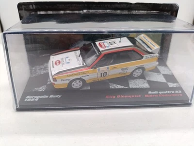 Audi Quattro Rally Acropolis 1984 #10 Blomqvist 1/43 Ixo Models Altaya - Immagine 1 di 3