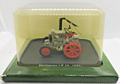 HURLIMANN 1K10 1930 HACHETTE UNIVERSAL HOBBIES 1/43 DIECAST TRACTOR CASED - Image 1 of 4