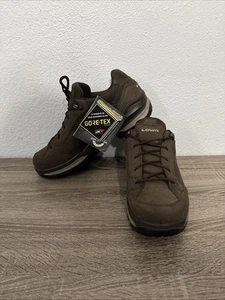 LOWA Renegade GTX Lo Gore-Tex IMPERMEABLE Espresso Marrón Hombres Botas de Senderismo 8.5 - Imagen 1 de 9
