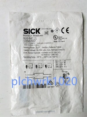 1 PCS NEW IN BOX SICK photoelectric sensor GL6-N4111 - Image 1 of 3