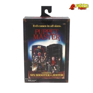 NECA Puppet Master 1989 Movie 7" Ultimate Six Shooter & Jester Figures - Picture 1 of 5