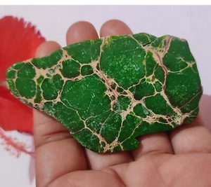 Piedra preciosa estabilizada Kingman turquesa verde natural mina áspera 164,05 quilates - Imagen 1 de 14