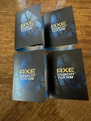 Fragancia de muestra en aerosol Axe Anarchy for Him 4 piezas 0,05 fl oz Foto 1 de 3