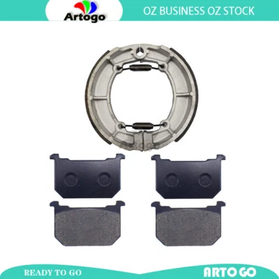 Motorcycle Front+Rear Brake Pads For Kawasaki Z 650 F2/F3/F4 1981 1982 1983 - Image 1 of 3