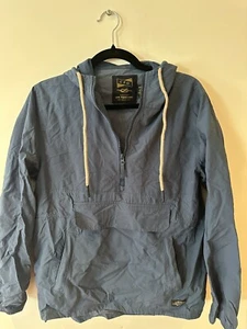 Urban Outfitters CPO Provisions Unisex Blue Anorak Jacket Hooded Lightweight - Picture 1 of 4
