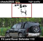 2 Bicycle Bike Rack Rear Spare Tyre Carrie Fit Land Rover Defender 110