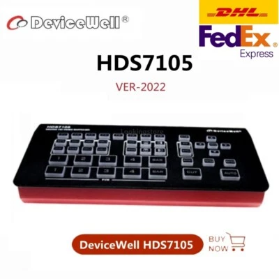 Devicewell HDS7105 Switcher 4 HDMI-compatible + 1 DP inputs 5 channel 1080P - Image 1 of 4