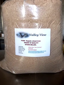 WHEAT BRAN, X-FINE ORGANIC Premium Quality, 10. KG FRESHLY MILLED EXP MAY 2026 - Picture 1 of 12