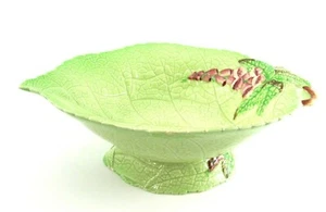 Carlton Ware SERVING BOWL Fox Grove Australian Design GREEN LEAF England - Picture 1 of 11