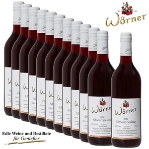 (6,78€/l) Schwarzriesling halbtrocken 12x0,75Ltr. WEINGUT WÖRNER Pinot Meunier - Bild 1 von 7