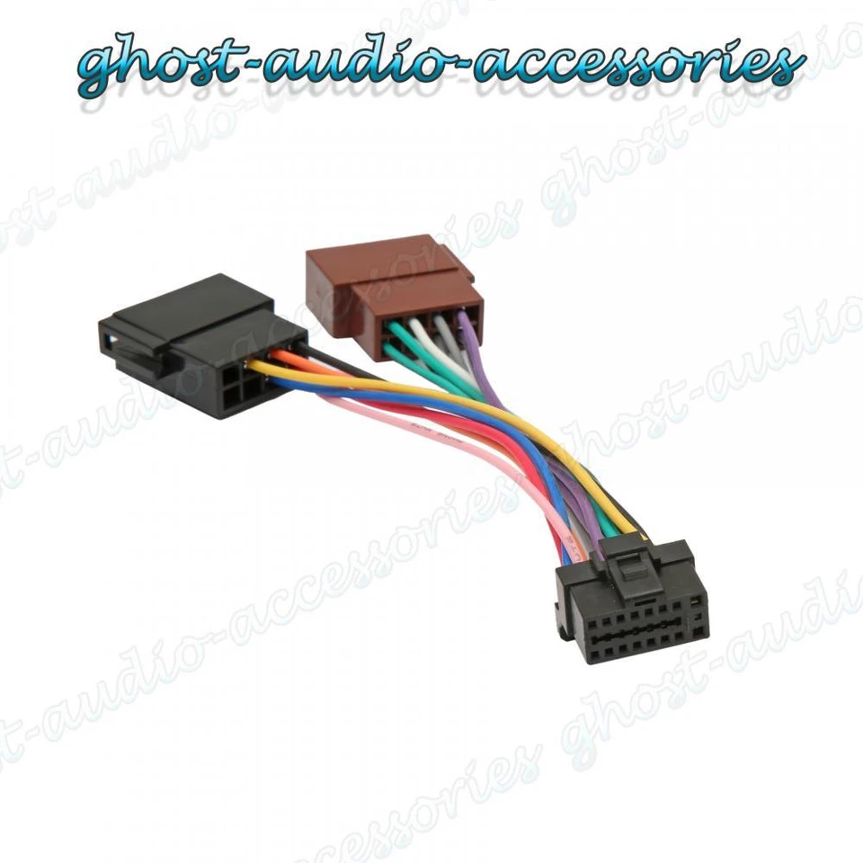 Alpine 16 Pines Iso Cableado Conector Adaptador Coche Radio Estéreo Gomas AL101 - Imagen 1 de 1