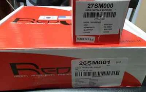 26SM001-27SM000 DISCHI+PASTIGLIE REDLINE SMART FORTWO Cabrio 1.0 TURBO Brabus - Foto 1 di 1