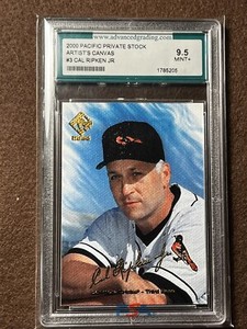 2000 baseball pacific private stock Cal Ripken JR #3 (Artist Canvas )
