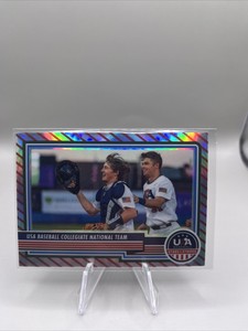 2023 Panini Stars & Stripes USA Stripes Prizm Collegiate National Team 97 PP
