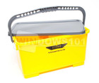 Ettore 6 Gallon Super Bucket w/ Lid for Window Cleaning & Washing