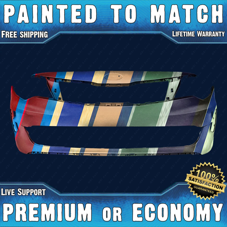 NEW Painted To Match - Front Bumper Replacement for 2016-2018 Kia Optima EX LX Foto 1 de 4