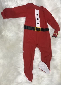 Cuddle Duds Jammies para familias 1 pieza Pijama Papá Noel con patas - talla 24 meses precio de venta sugerido por el fabricante 24 USD - Imagen 1 de 12