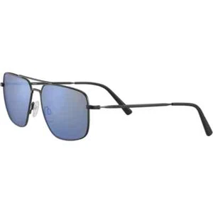 SERENGETI 8828 AGOSTINO satin black polarised titanium sunglasses - Imagen 1 de 6
