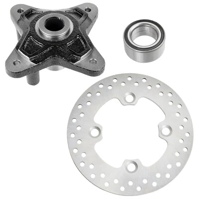 Rotor de disco de freno trasero cojinete de cubo de rueda para Polaris RZR XP 4 900/4 XP 900 12-13 Foto 1 de 4