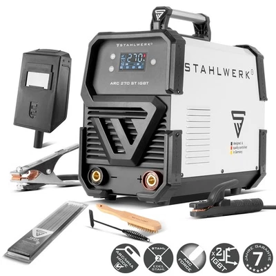 Poste à souder STAHLWERK ARC 270 ST IGBT inverter à Electrodes / MMA 270 ampère