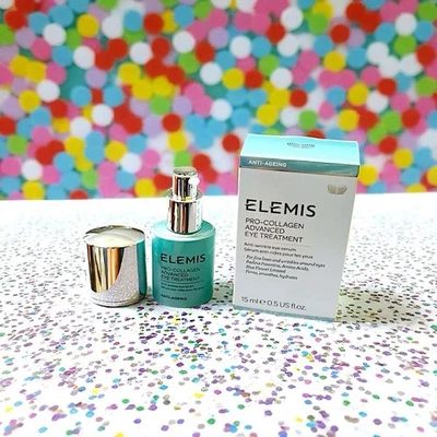 ELEMIS Pro-Collagen Advanced Anti-aging Eye Treatment Serum NIB RV $75 0.5 fl oz Foto 1 de 4