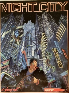 Night City, Cyberpunk, Sourcebook, R. Talsorian Games, softcover, gebraucht - Bild 1 von 1