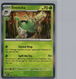 Sinistcha | 022/167 Raro | SV06: Mascarada Crepúsculo | Casi Nuevo - Imagen 1 de 2