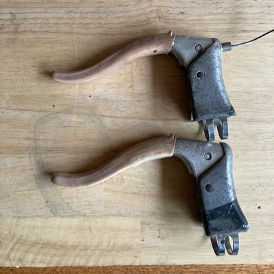  Par De Colección MAFAC Road Drop Bar PALANCAS DE FRENO Corredor No Aero Foto 1 de 3